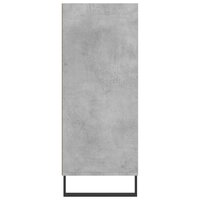 Hoge kast 57x35x90 cm bewerkt hout betongrijs 5