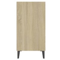 Dressoir 57x35x70 cm bewerkt hout sonoma eikenkleurig 5