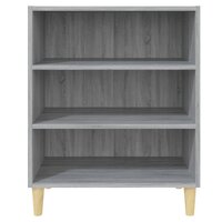 Dressoir 57x35x70 cm bewerkt hout grijs sonoma eikenkleurig 4