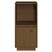 Dressoir 38x35x80 cm massief grenenhout honingbruin 3