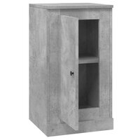 Dressoir 37,5x35,5x67,5 cm bewerkt hout betongrijs 6