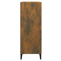 Dressoir 69,5x32,5x90 cm bewerkt hout gerookt eikenkleurig 4