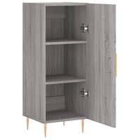 Dressoir 34,5x34x90 cm bewerkt hout grijs sonoma eikenkleurig 5