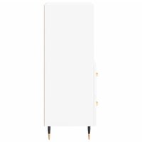 Dressoir 34,5x34x90 cm bewerkt hout wit 7