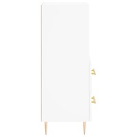 Dressoir 34,5x34x90 cm bewerkt hout wit 7