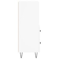 Dressoir 34,5x34x90 cm bewerkt hout wit 7