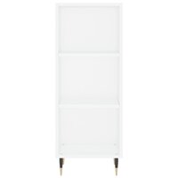 Dressoir 34,5x32,5x90 cm bewerkt hout wit 4