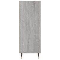 Dressoir 34,5x32,5x90 cm bewerkt hout grijs sonoma eikenkleurig 5