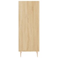 Dressoir 34,5x32,5x90 cm bewerkt hout sonoma eikenkleurig 5