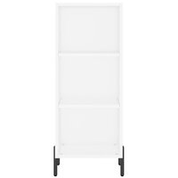 Dressoir 34,5x32,5x90 cm bewerkt hout wit 4