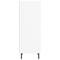 Dressoir 34,5x32,5x90 cm bewerkt hout wit 5
