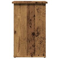 Dressoir 35x35x55 cm bewerkt hout oud houtkleurig 5