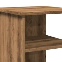 Dressoir 35x35x55 cm bewerkt hout artisanaal eikenkleur 7