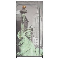 Kledingkast New York 75x45x160 cm stof 3