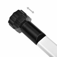 Kledingkastsysteem met stangen telescopisch aluminium 9