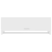 Kledingkast 100x32,5x35 cm bewerkt hout wit 3