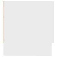 Kledingkast 100x32,5x35 cm bewerkt hout wit 4