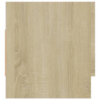 Kledingkast 70x32,5x35 cm bewerkt hout sonoma eikenkleurig 7