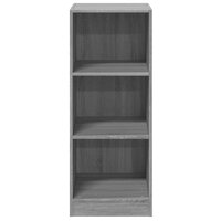 Kledingkast 48x41x102 cm bewerkt hout grijs sonoma eikenkleurig 5