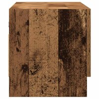Kledingkast 70x32,5x35 cm bewerkt hout oud houtkleurig 5