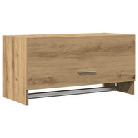 Kledingkast 70x32,5x35 cm bewerkt hout artisanaal eikenkleur 2