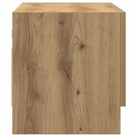 Kledingkast 70x32,5x35 cm bewerkt hout artisanaal eikenkleur 5