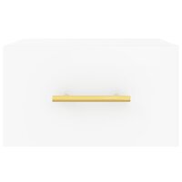 Nachtkastje wandgemonteerd 35x35x20 cm wit 5