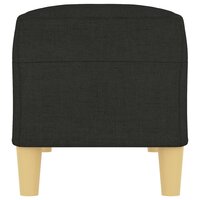 Bankje 100x35x41 cm stof zwart 4