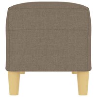 Bankje 100x35x41 cm stof taupe 4