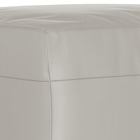 Bankje 70x35x41 cm microvezelstof lichtgrijs 5