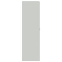 Kantoorkast 90x40x140 cm staal grijs   5