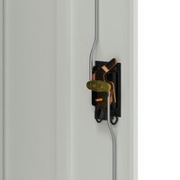 Kantoorkast 90x40x140 cm staal grijs   7