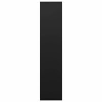 Kantoorkast 90x40x180 cm staal zwart 3