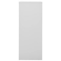 Kantoorkast 90x40x102 cm staal lichtgrijs 3