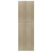 Kantoorkast 60x32x190 cm bewerkt hout sonoma eikenkleurig 5