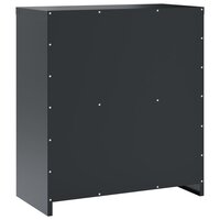 Archiefkast 79x40x90 cm staal antracietkleurig 6