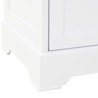 Buffetkast met 4 deuren 80x40x180 cm MDF en grenenhout 9