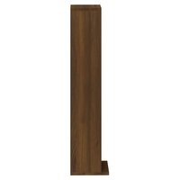 Cd-kast 21x20x88 cm bewerkt hout bruin eikenkleur 6