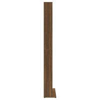 Cd-kast 102x23x177,5 cm bewerkt hout bruin eikenkleur 4