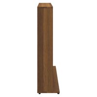 Cd-kast 102x23x89,5 cm bewerkt hout bruin eikenkleur 5