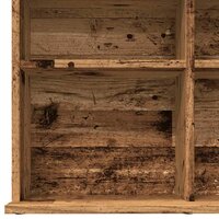 Cd-kast 100x23x89,5 cm bewerkt hout oud houtkleurig 7