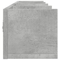 Wandkasten 2 st 99x18x16,5 cm bewerkt hout betongrijs 7