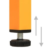 Opbergkast 42,5x35x101,5 cm staal mosterdgeel 7