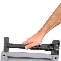 Opbergkast 68x39x92 cm rattan ontwerp 7