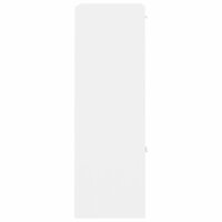 Opbergkast 60x29,5x90 cm bewerkt hout wit 8