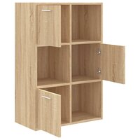 Opbergkast 60x29,5x90 cm bewerkt hout sonoma eikenkleurig 7