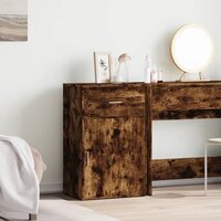 Opbergkast 56,5x39x90 cm bewerkt hout gerookt eikenkleurig 3