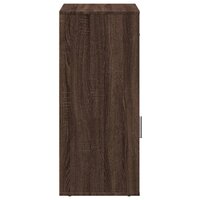 Opbergkast 56,5x39x90 cm bewerkt hout bruin eikenkleurig 6