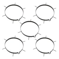 Gazonroller met beluchtingsklemmen 63 L ijzer zwart 4