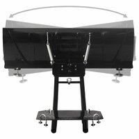 Sneeuwploeg voor ATV 115x38 cm zwart 4